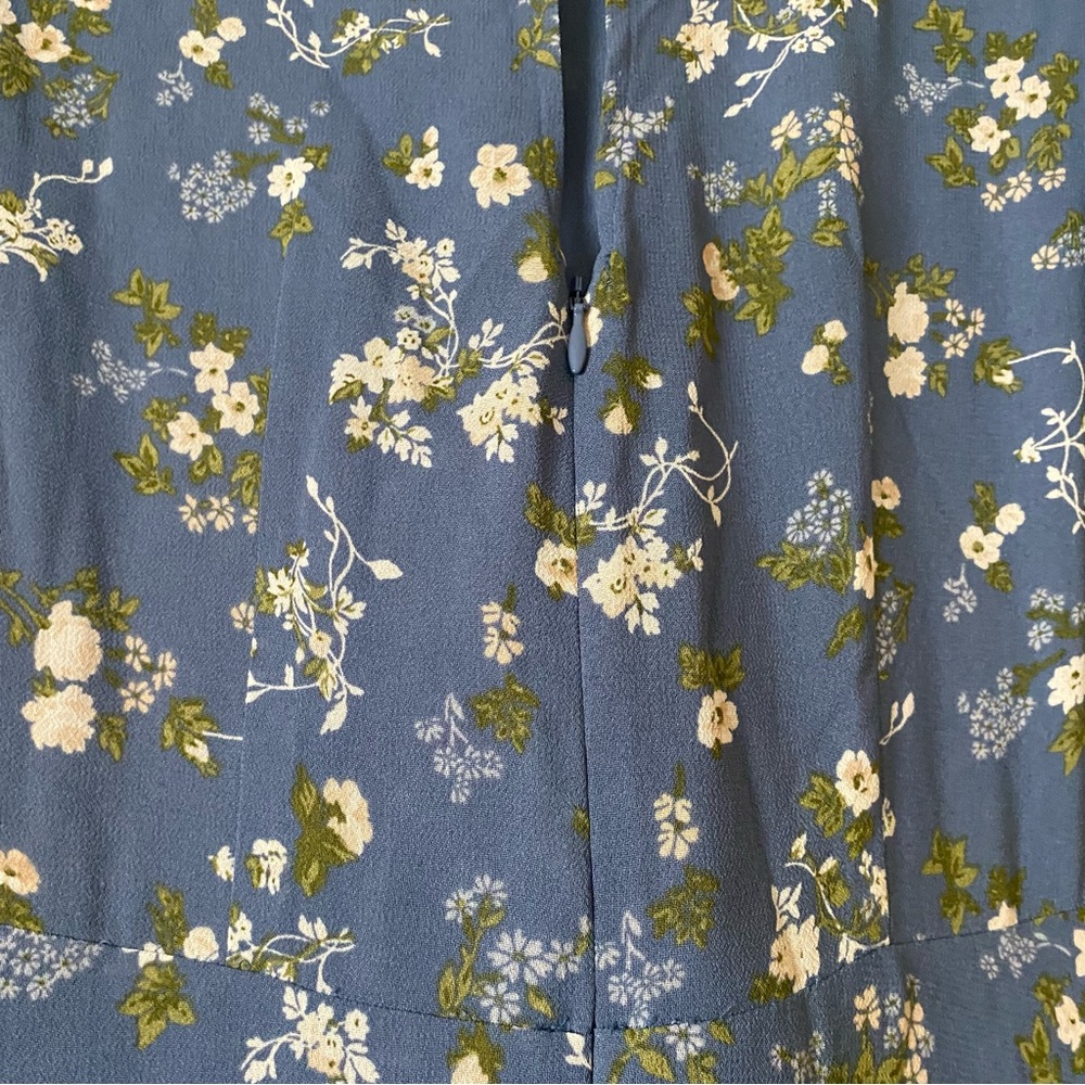 Reformation Blue Floral Maxi Dress - Picture 12 of 12